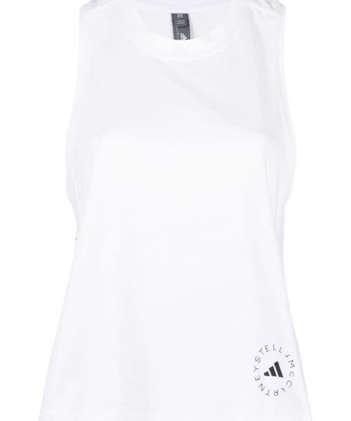 LOGO COTTON BLEND TANK TOP