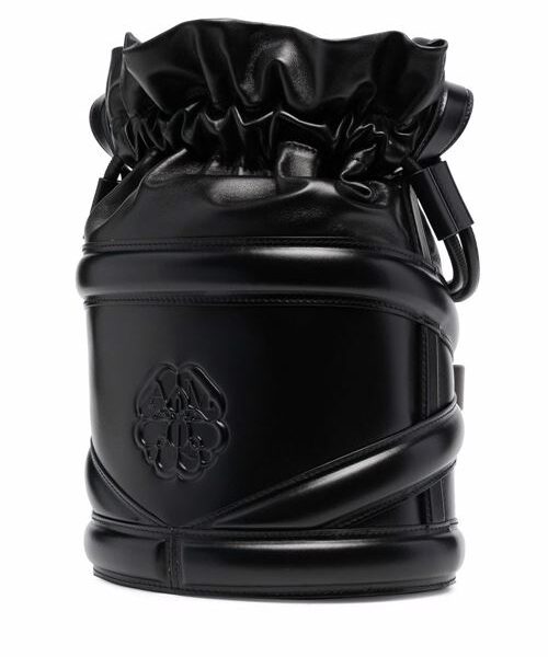 THE CURVE SOFT LARGE LEATHER BUCKET BAG