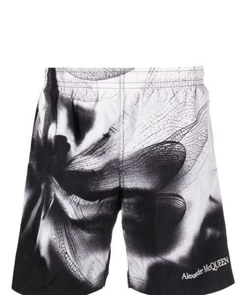 DRAGONFLY PRINT SWIM SHORTS