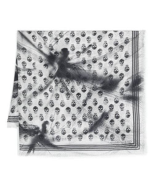 DRAGONFLY PRINT SCARF