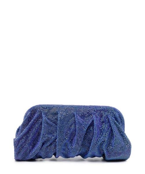 VENUS LA GRANDE CRYSTAL-EMBELLISHED CLUTCH BAG