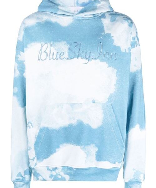 PRINTED COTTON HOODIE