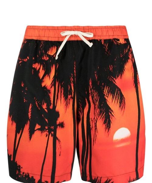 PRINTED SWIMMING TRUNKS
