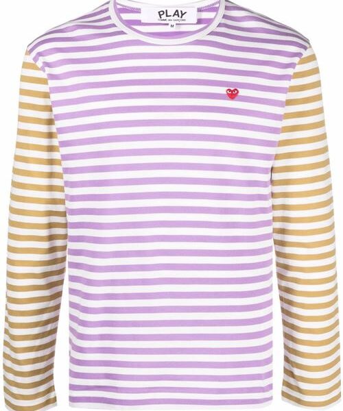 LOGO STRIPED LONG SLEEVE T-SHIRT