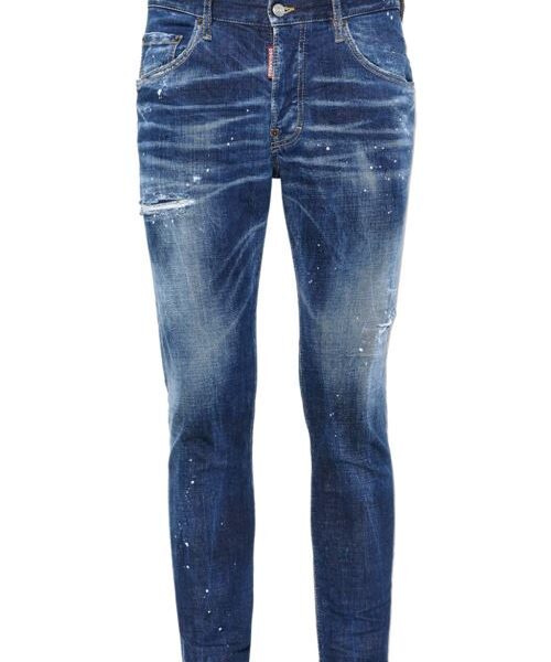 SKATER DENIM COTTON JEANS