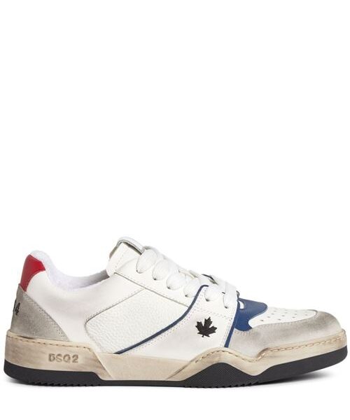 SPIKE LEATHER SNEAKERS