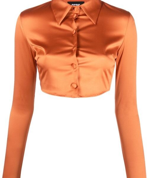 LONG SLEEVE CROPPED TOP