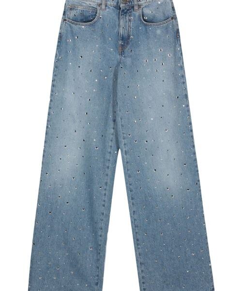 WIDE-LEG DENIM JEANS