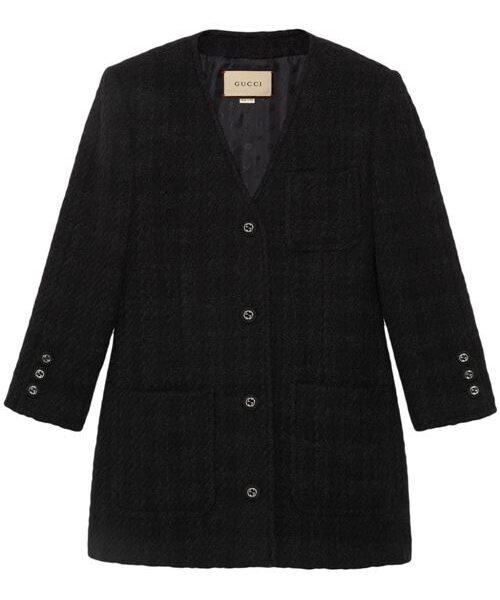 TWEED SINGLE-BREASTED JACKET