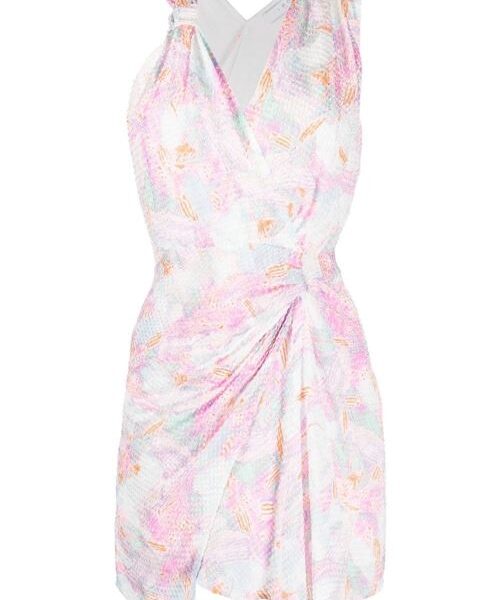 FREDJA SHORT WRAP DRESS