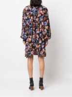 SHORT WRAP DRESS - Image 4