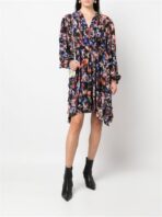 SHORT WRAP DRESS - Image 5