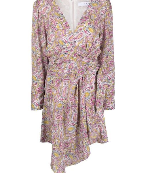 TARO SHORT WRAP DRESS
