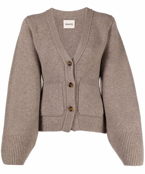 SCARLET CASHMERE CARDIGAN