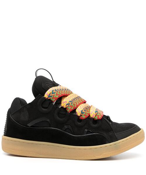 CURB LEATHER SNEAKERS