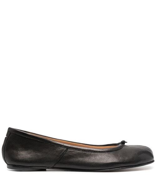 TABI LEATHER BALLET FLATS