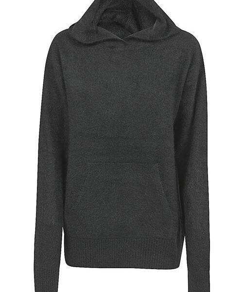 KNITTED HOODIE