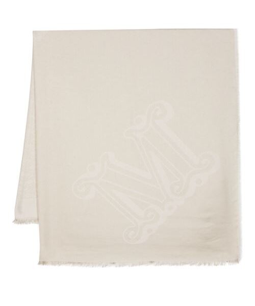 PRINTED SILK BLEND FOULARD