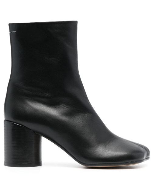 LEATHER ANKLE BOOTS