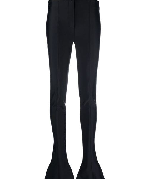 FLARED STRETCH TROUSERS
