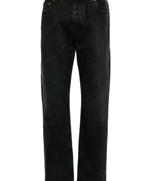 TAPERED DENIM JEANS