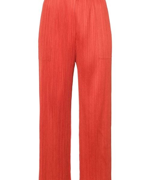 PLEATED CROPPED TROUSERS