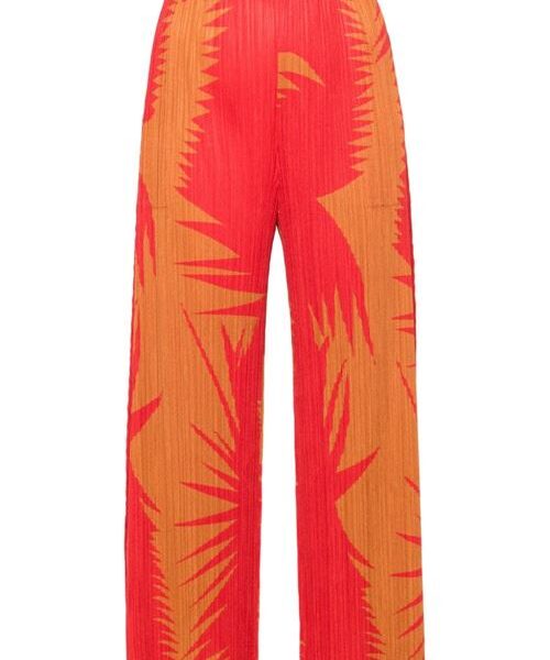 PRINTED CROPPED TROUSERS