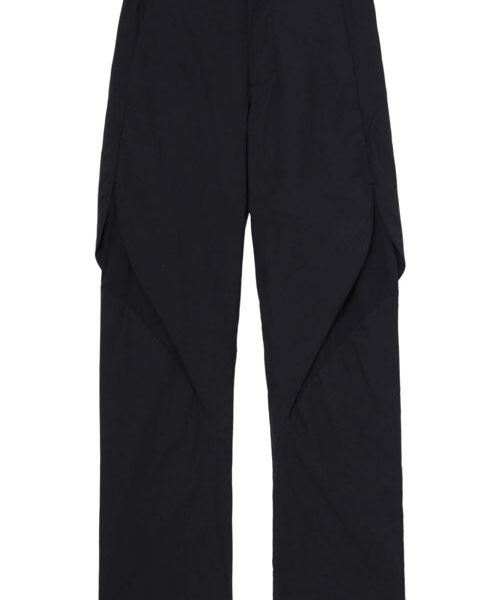COTTON BLEND TROUSERS