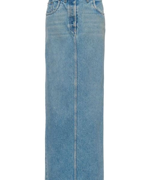 DENIM LONG SKIRT