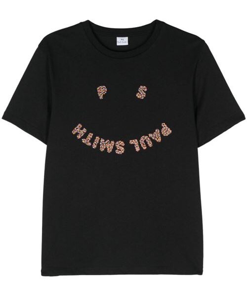 HAPPY LOGO COTTON T-SHIRT