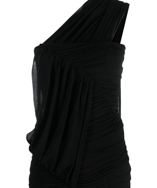 ONE-SHOULDER DRAPED TOP