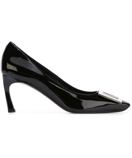 TROMPETTE LEATHER PUMPS