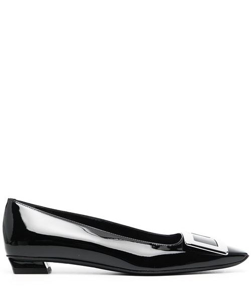 BELLE VIVIER PATENT LEATHER BALLET FLATS