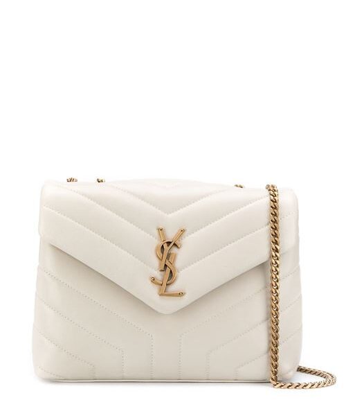 LOULOU SMALL LEATHER SHOULDER BAG