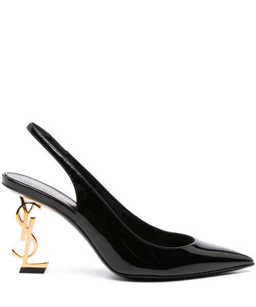 OPYUM PATENT LEATHER SLINGBACK PUMPS