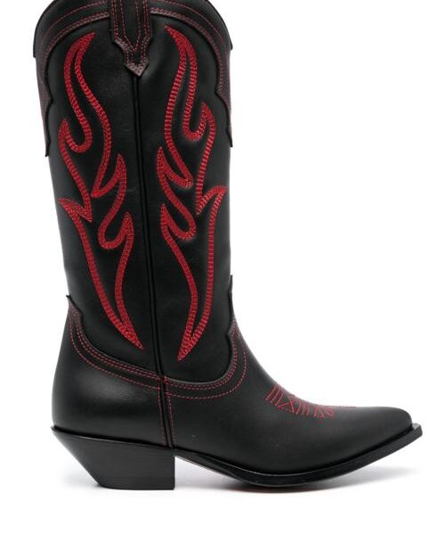 EMBROIDERED SUEDE WESTERN BOOTS