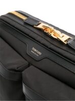 RECYCLED NYLON LARGE MESSENGER BAG - Image 2