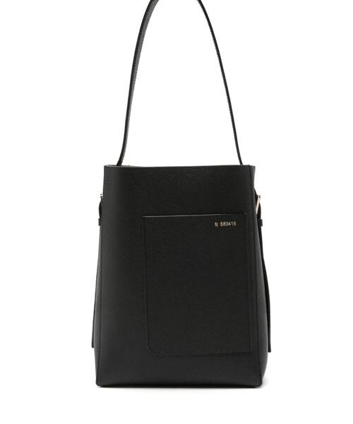 SMALL LEATHER BUCKET BAG
